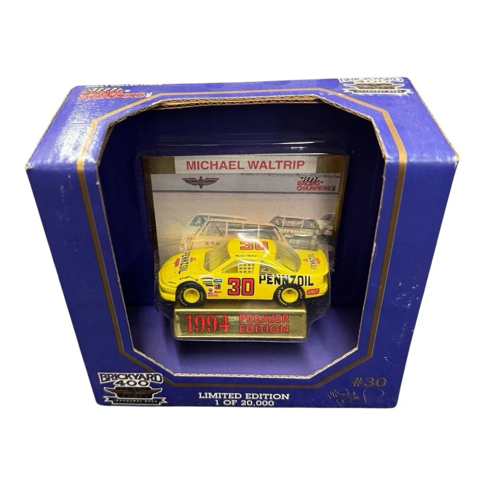 Michael Waltrip Pennzoil 1994 Racing Champions Premier Edition Brickyard 400
